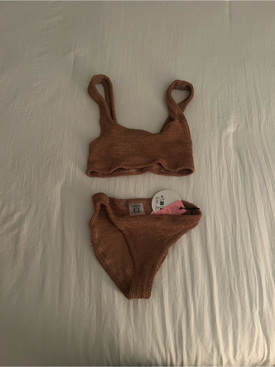 Hunza G Other - Hunza G Xandra Brown Bikini Set
